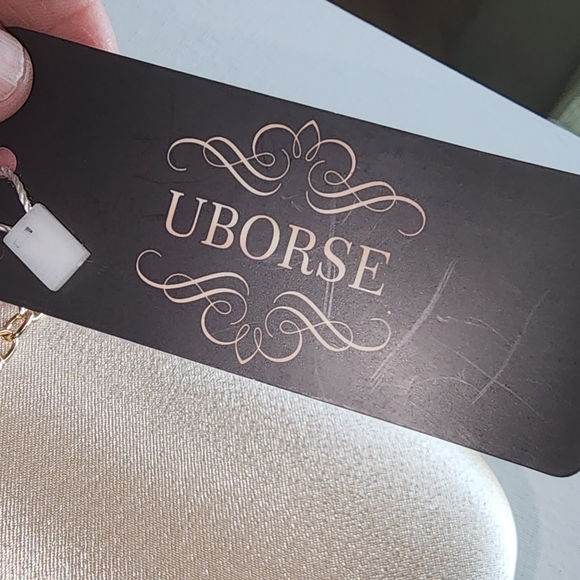 UBORSE EUC NOBLE CRYSTAL EVENING BAG CLUTCH - Picture 5 of 10
